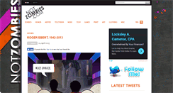Desktop Screenshot of notzombies.com